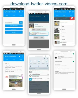 Twitter Video Downloader - Download twitter videos android App screenshot 0